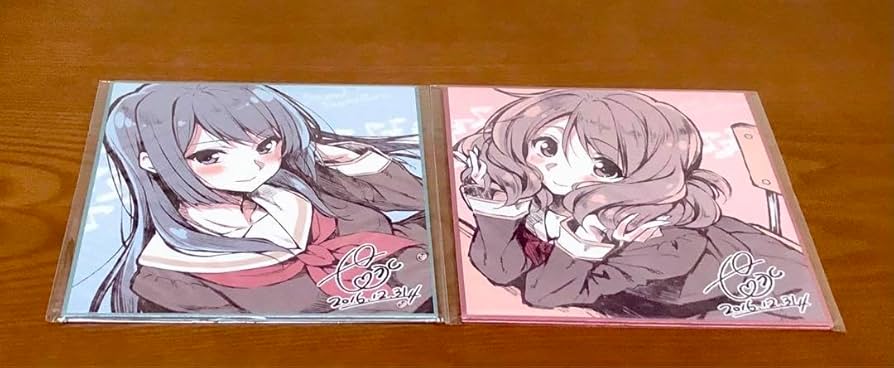 響け!ユーフォニアム 黄前久美子 高坂麗奈 色紙セット Amazon.co.jp: 響け!ユーフォニアム 黄前久美子・高坂麗奈 色紙2